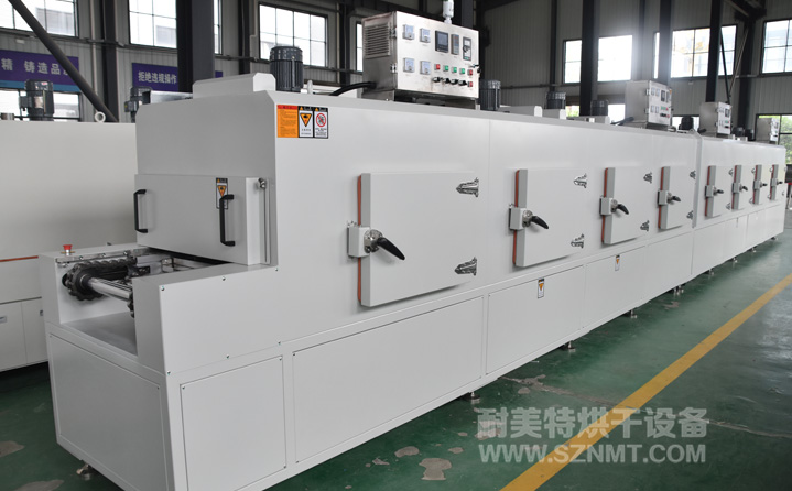 新能源汽車電池預(yù)熱固化隧道烘箱